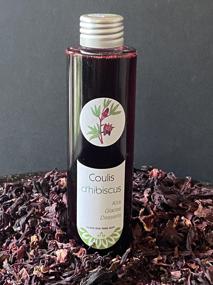 Coulis d'hibiscus